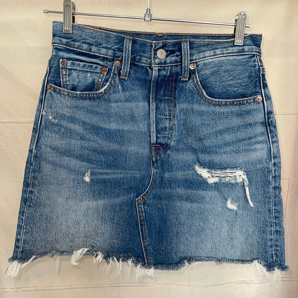 LEVIS BIG E - DENIM SKIRT US SIZE 27